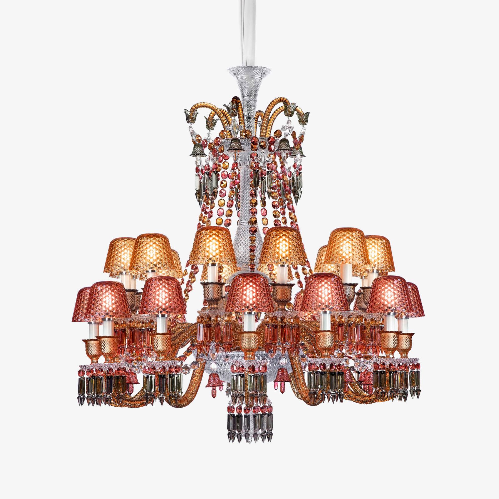 Zénith Faunacrystopolis chandelier by Baccarat (Photo: Baccarat)