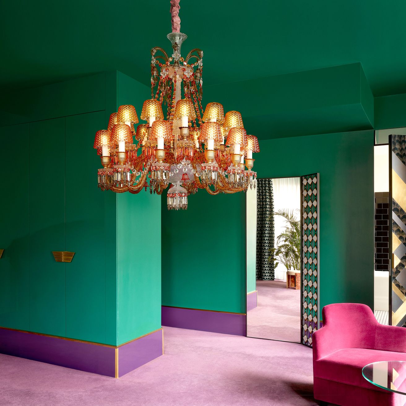 Explore these precious home decor finds, sure to spruce up your living space with lustrous pops of colour (Photo: Baccarat)
