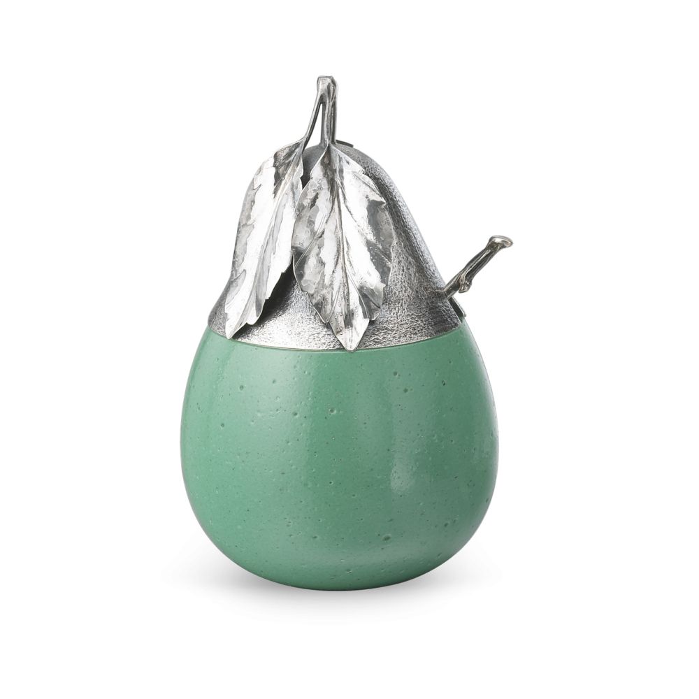 Murano glass ‘Green Pear Jam Jar’ by Buccellati (Photo: Buccellati)