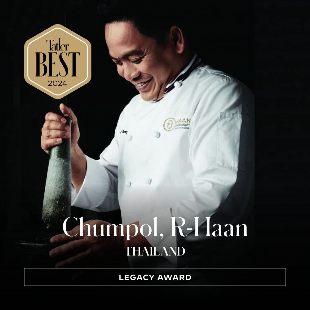 Giải thưởng Di sản - Đầu bếp Chumpol (Nhà hàng R-Haan, Thái Lan)