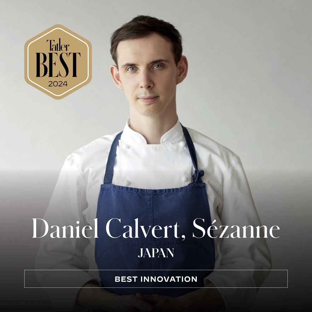 Giải thưởng Sáng kiến tuyệt vời nhất - Đầu bếp Daniel Calvert (Nhà hàng Sézanne, Nhật Bản)