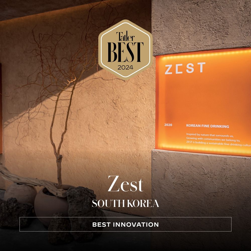 Giải thưởng Quán bar có sáng kiến tốt nhất - Zest (Hàn Quốc)