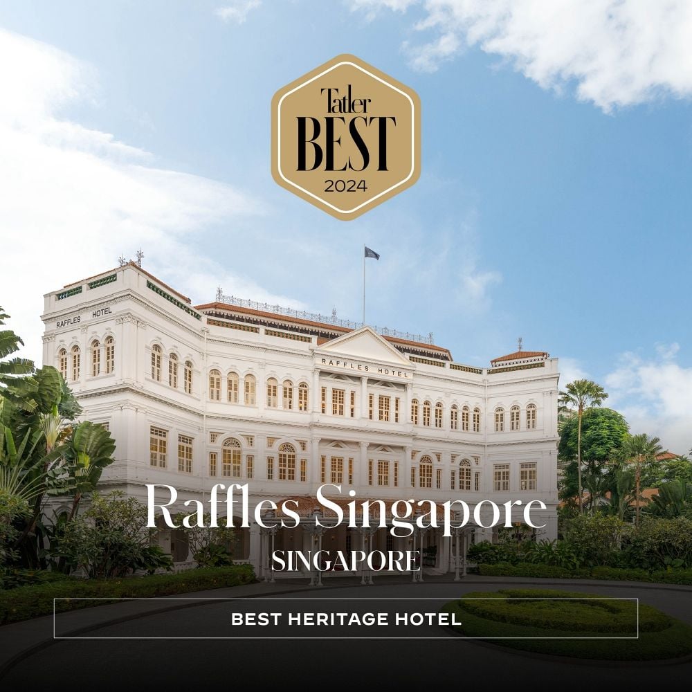 Giải thưởng Khách sạn di sản tốt nhất - Raffles Singapore (Singapore)