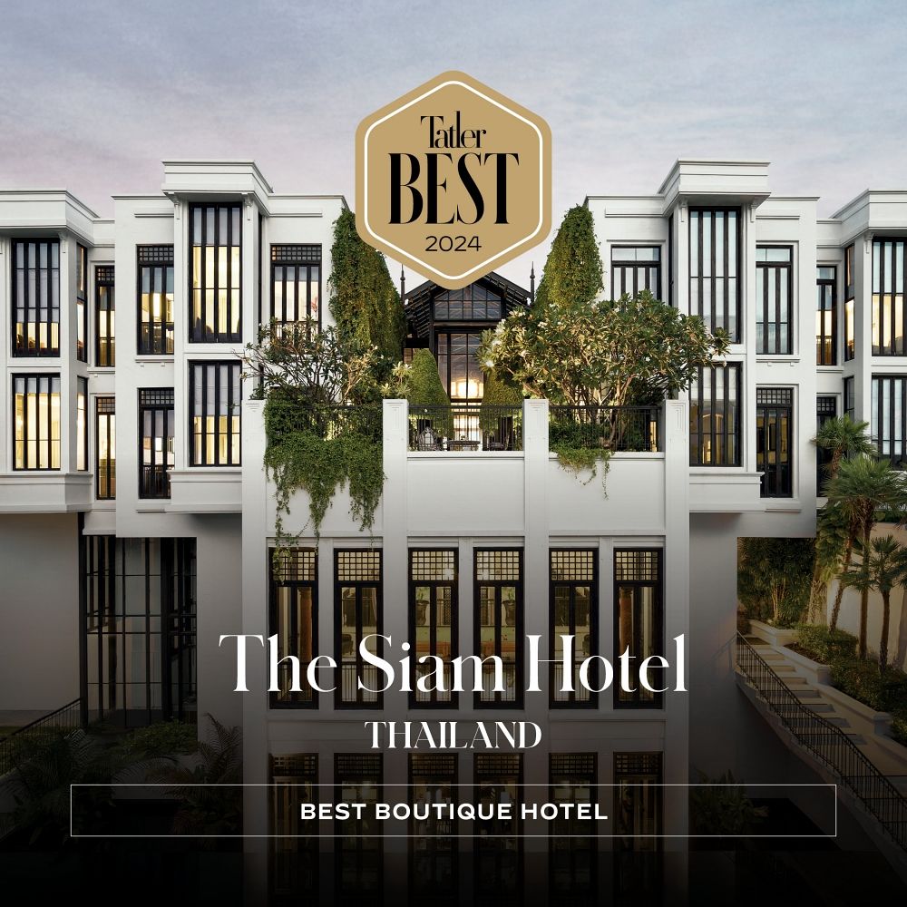 Giải thưởng Khách sạn boutique đẹp nhất - The Siam Hotel (Thái Lan)