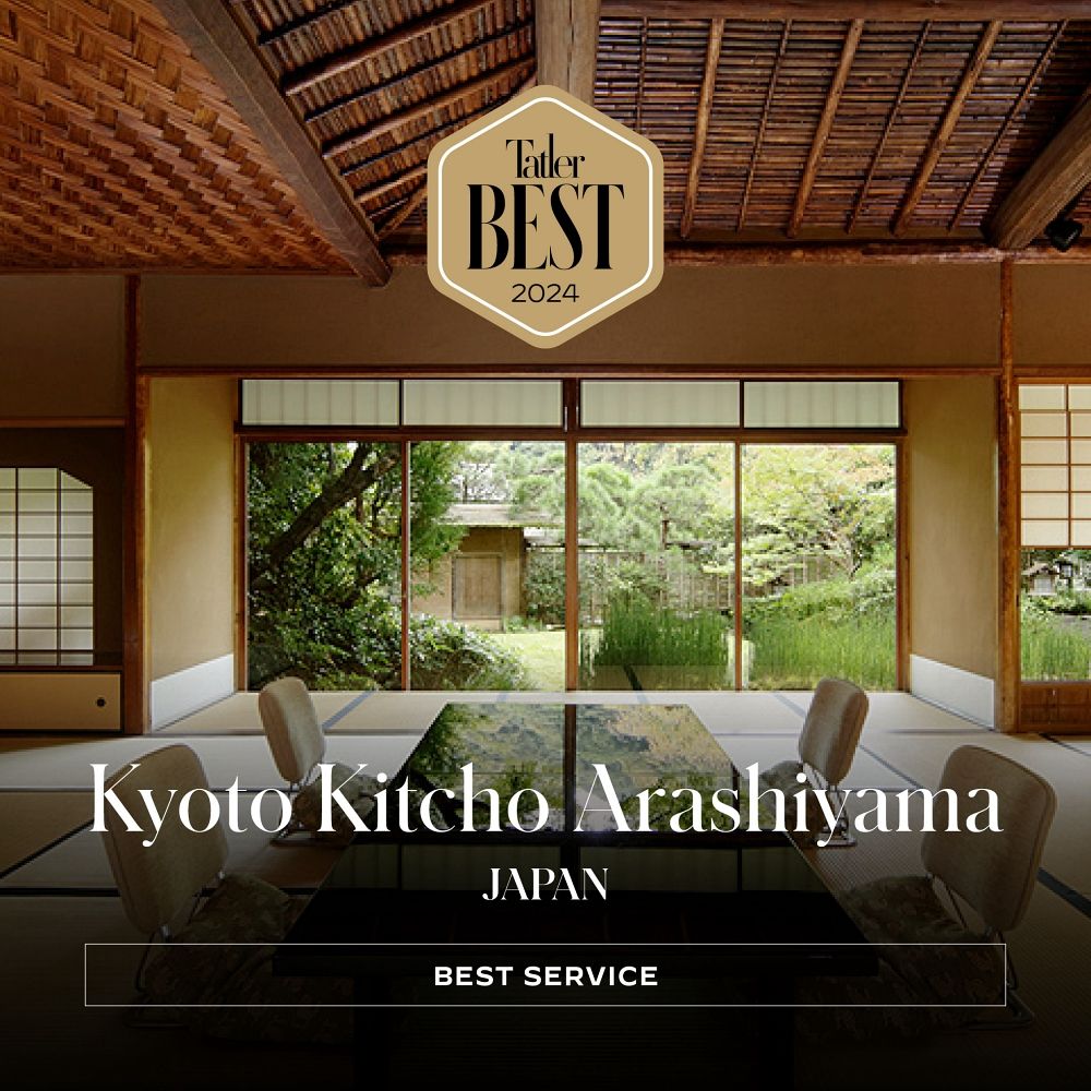 Giải thưởng Nhà hàng có dịch vụ tốt nhất - Kyoto Kitcho Arashiyama (Nhật Bản)