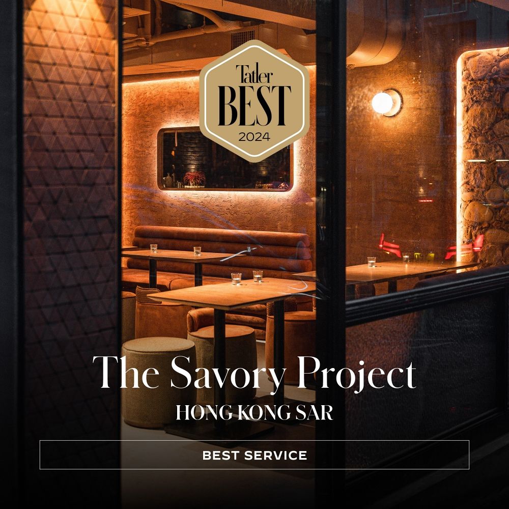 Giải thưởng Quán bar có dịch vụ tốt nhất - The Savoury Project (Hồng Kông SAR)