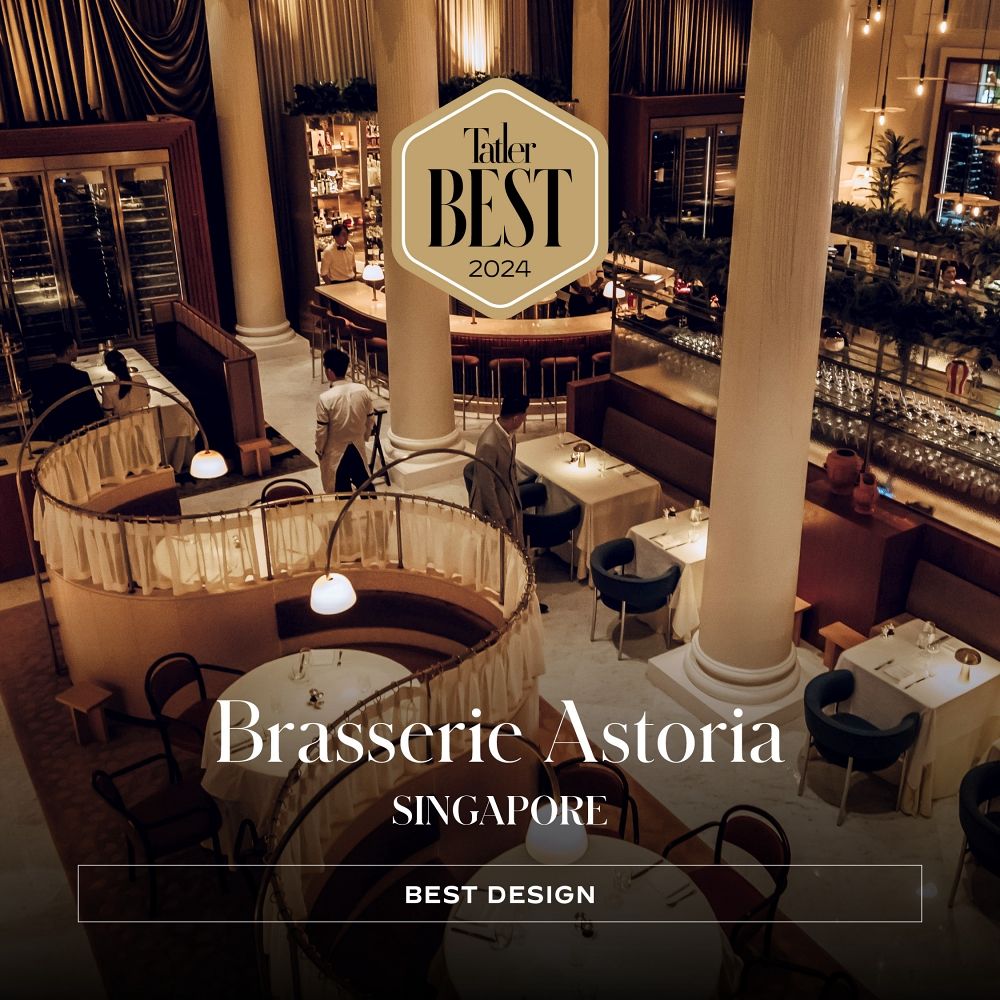 Giải thưởng Nhà hàng có thiết kế đẹp nhất - Brasserie Astoria (Singapore)
