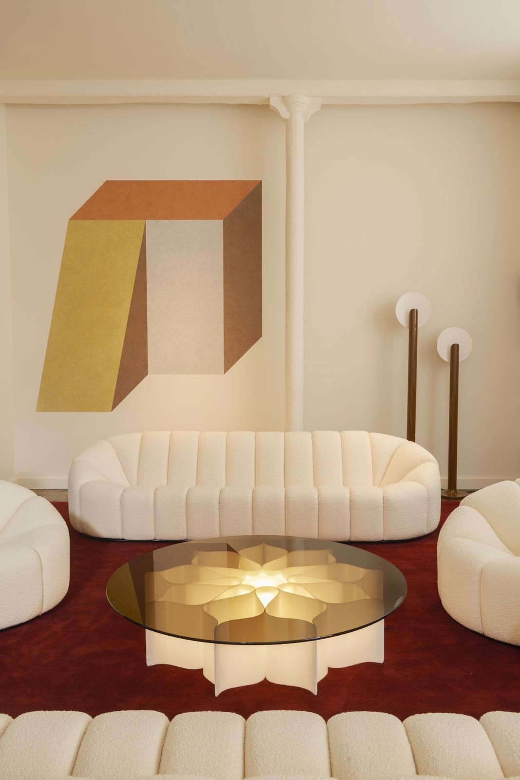 A Paulin, Paulin Paulin installation