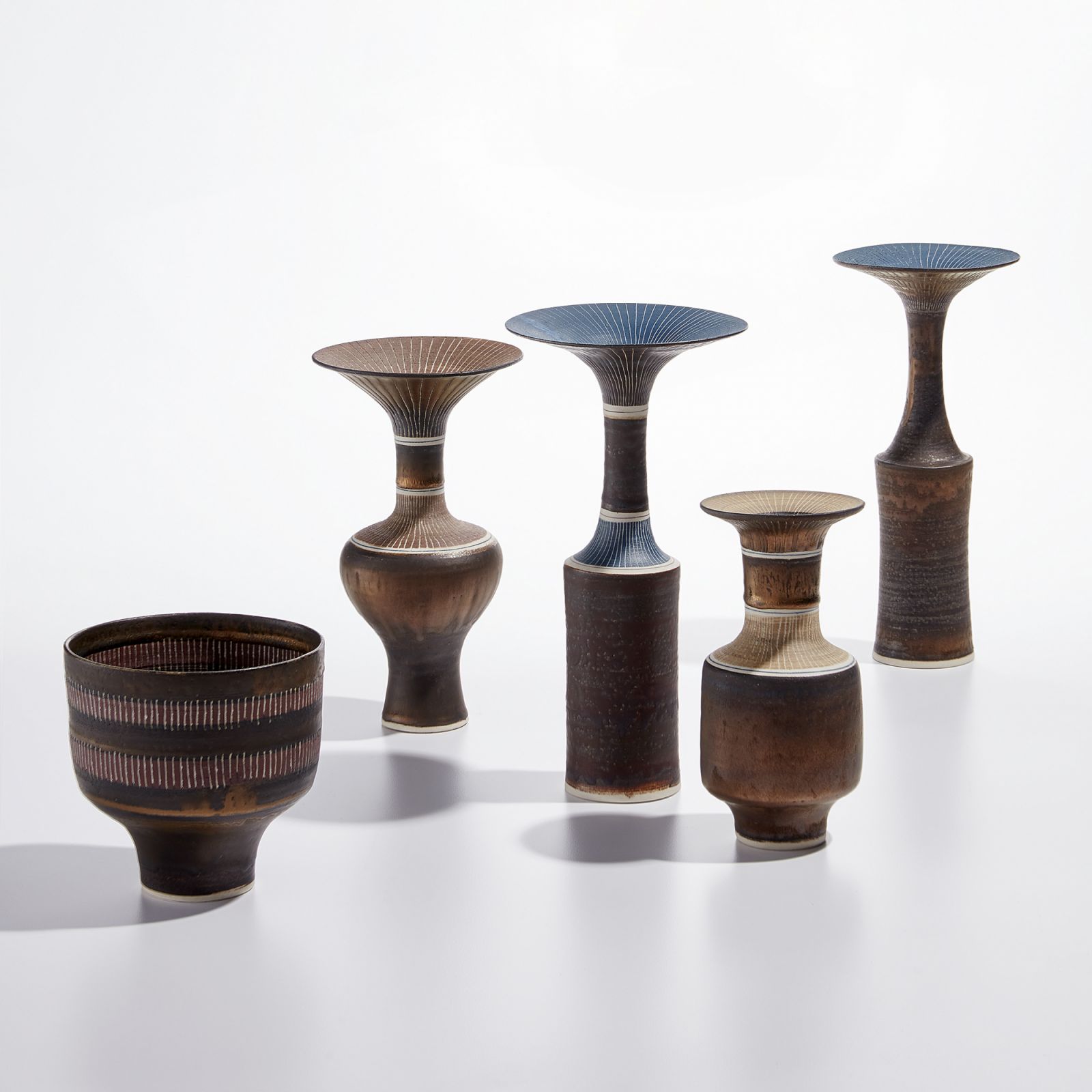 From Lucie Rie’s 2024 exhibition titled, ‘Moved by Beauty’ (Photo: Courtesy of Phillips)