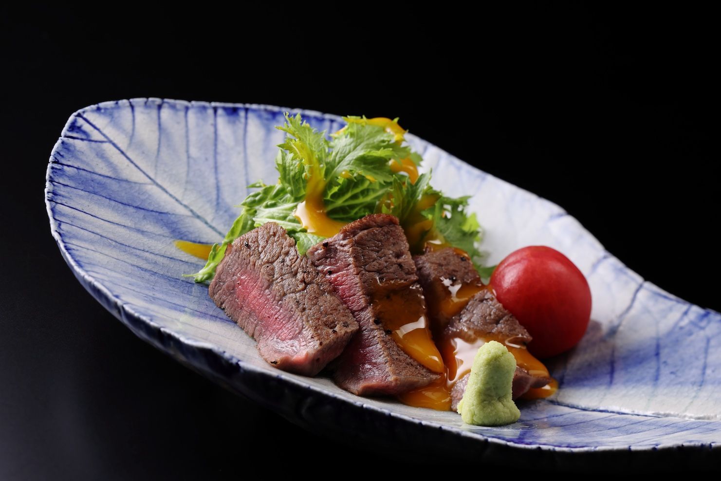 Wagyu beef at Hachikan