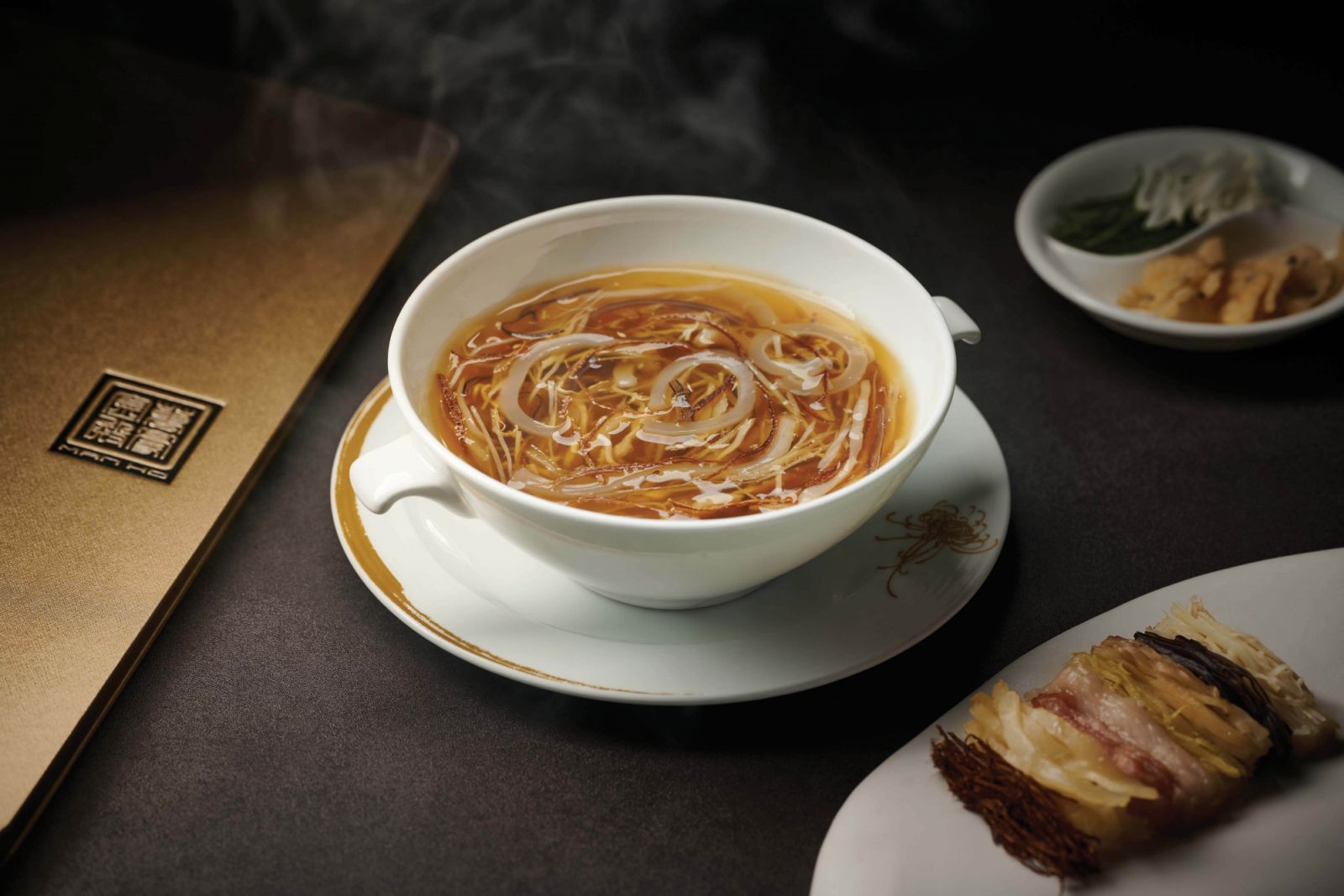 Man Ho shredded duck meat soup