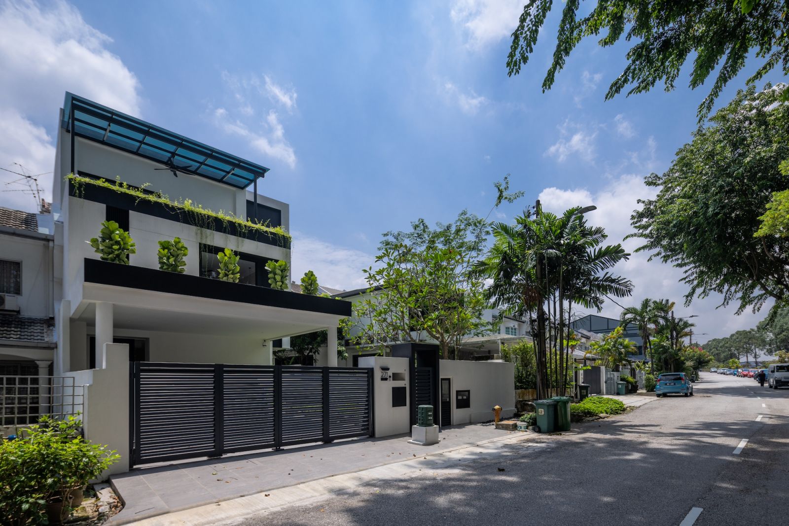 The renovated TTDI home nearly doubled the living space to 4,800 sq ft while maintaining the property’s connection to its leafy surroundings