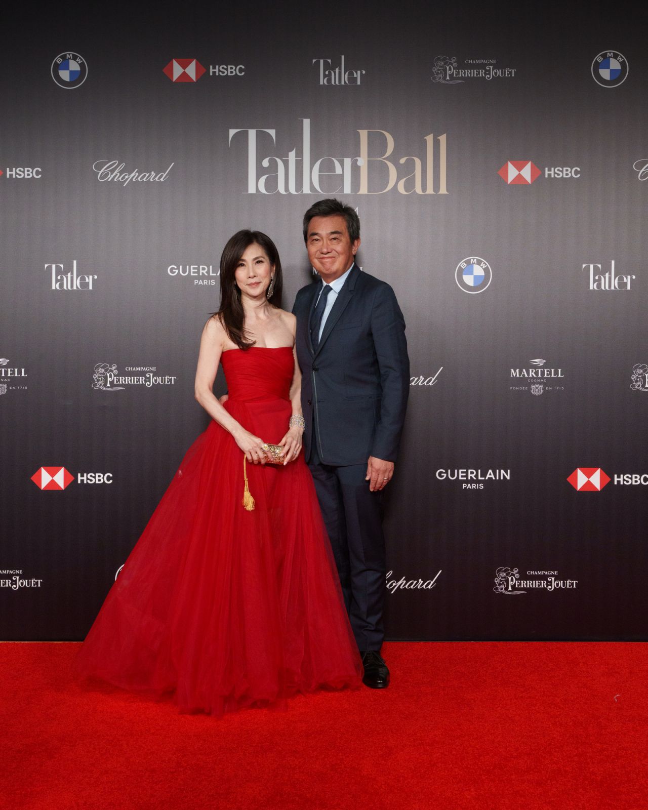 Ming Ho-Tang and Sherman Tang at Tatler Ball 2024 (Photo: Tatler Hong Kong / Hugo Fok)
