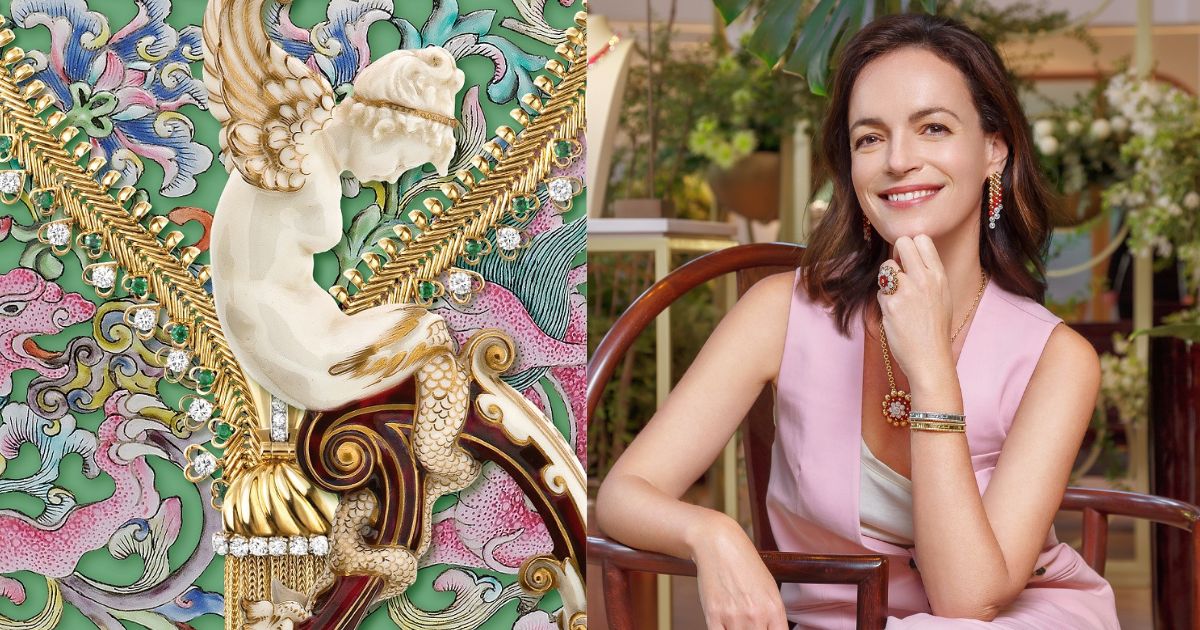 梵克雅寶新任的亞太區總裁Julie Clody Medina來台參與大言不美典藏精粹特展。(Photo: Van Cleef & Arpels)