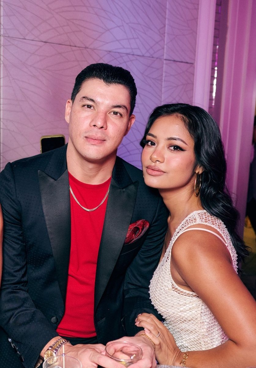 Tunku Mishal Shahrin Tunku Ibrahim and Lara Amelia Azhari