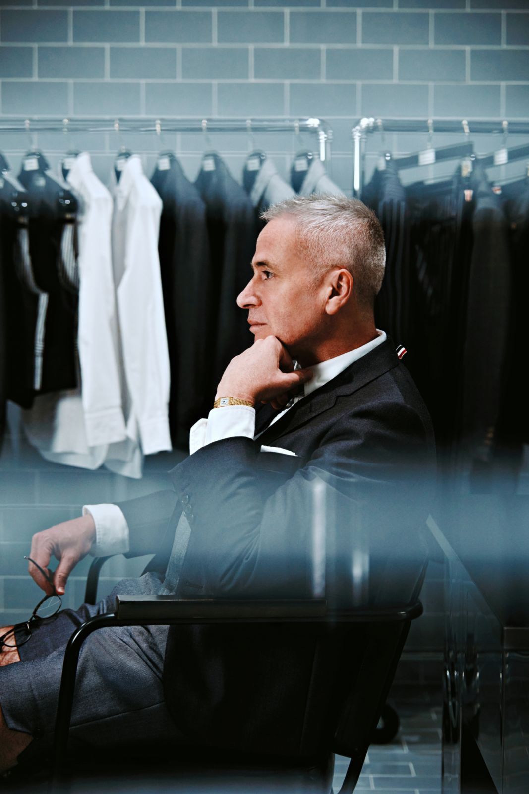 Designer Thom Browne (Photo: Tatler Asia/Zed Leets)