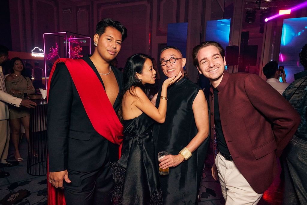 Kaelen Azhari, Rebekah Yeoh, Andrew Wong and Lucas Hess