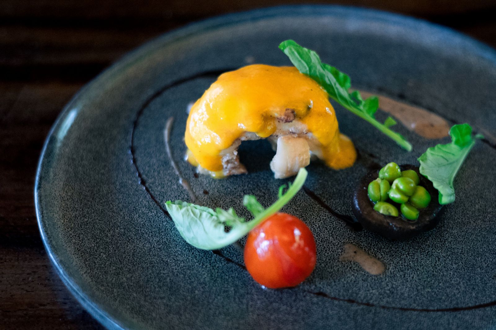 Chef Ric Ramos's butter-poached lobster (Photo: Courtesy of Pangulasian, El Nido)