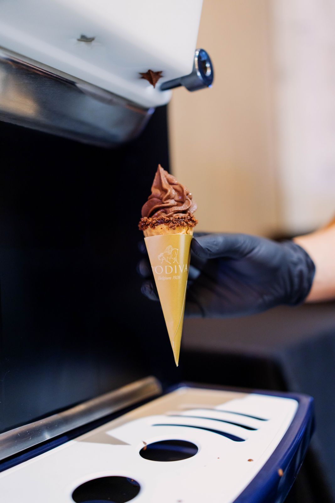 Godiva’s soft serve