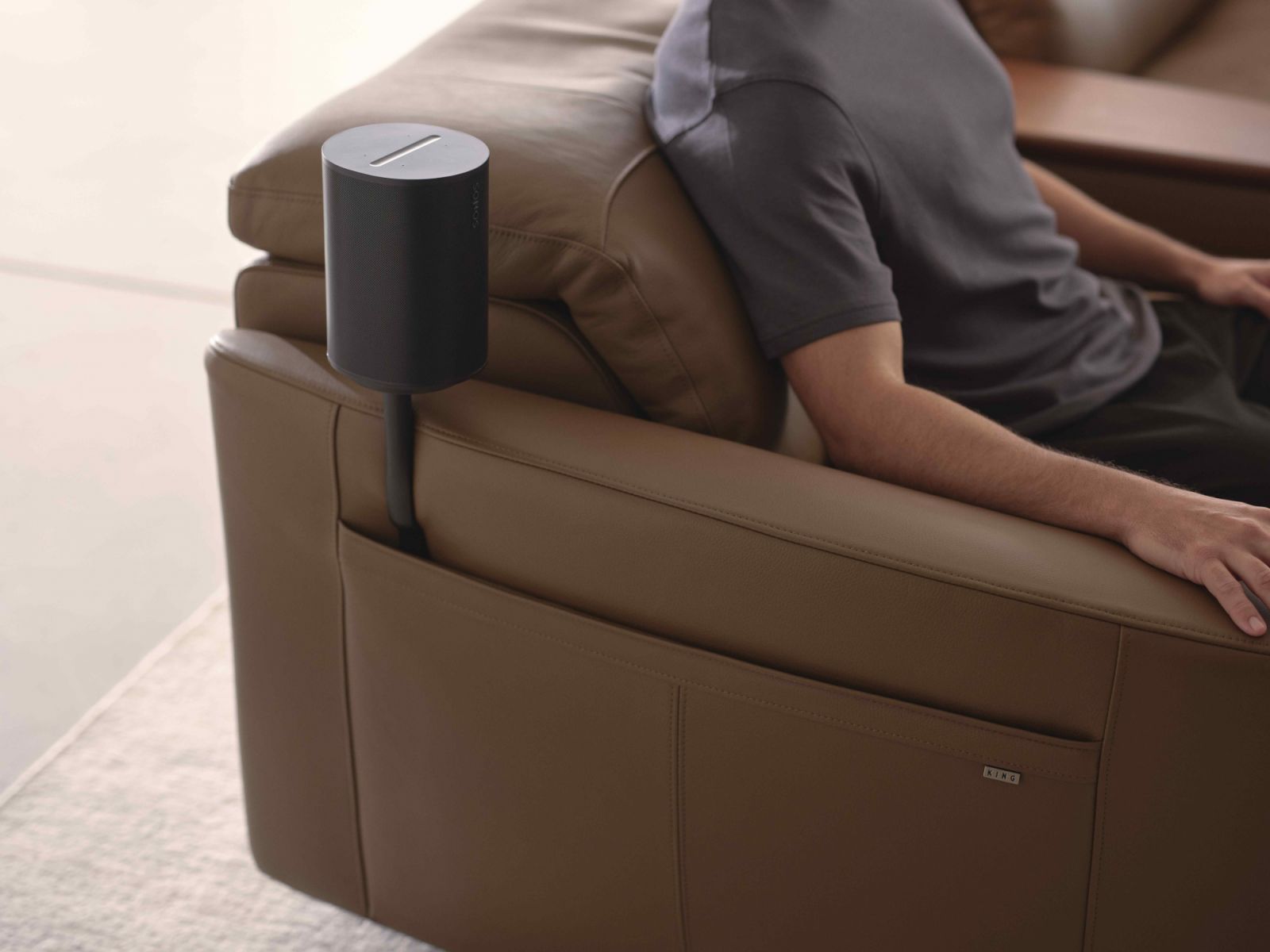 The Speaker Bracket enables seamless audio enhancement