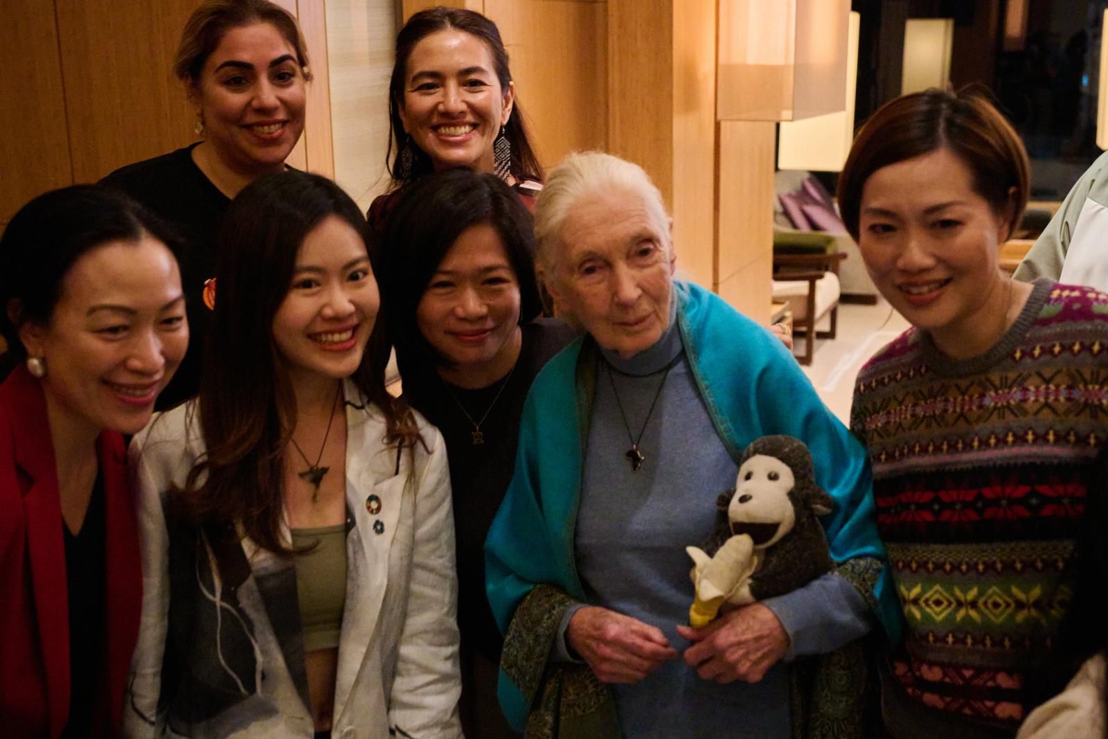 Inside Tatler House Dialogues featuring Jane Goodall (Photo: Tatler Hong Kong / Zed Leets)