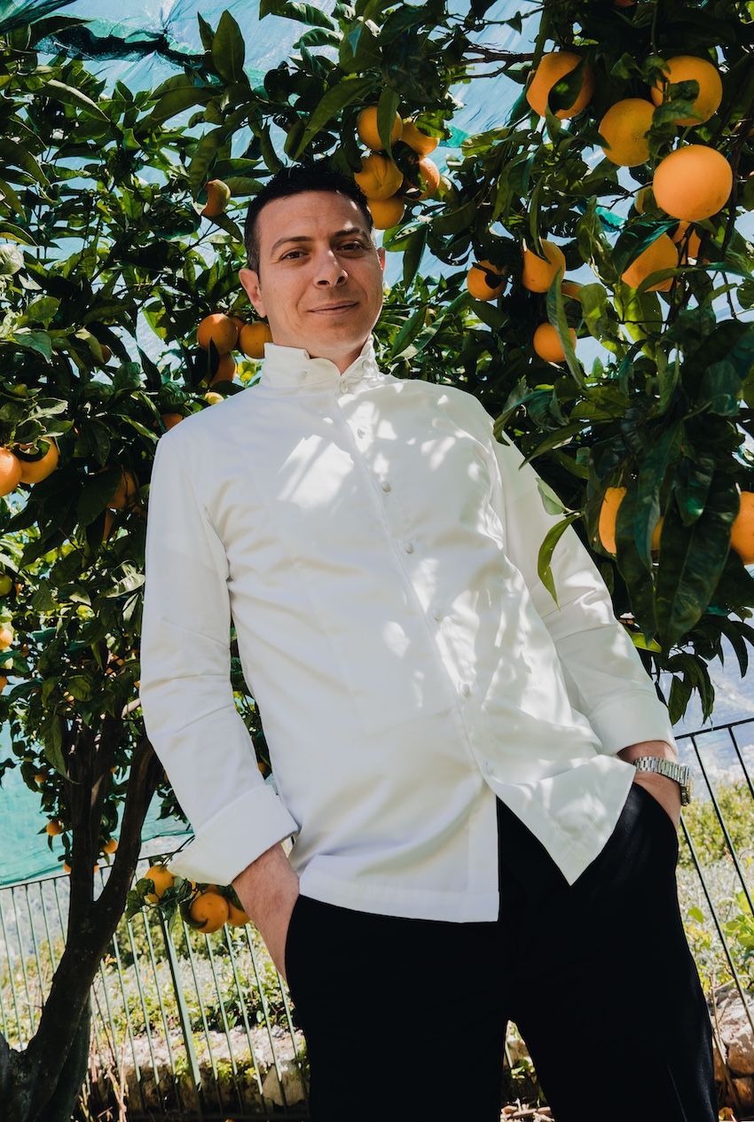 Chef Armando Aristarco from Ristorante Belvedere at Caruso