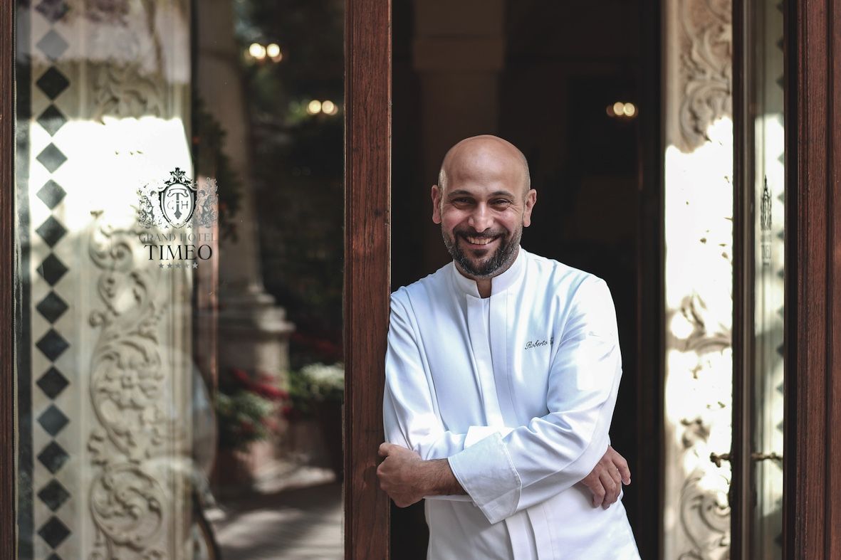 Chef Roberto Toro from Otto Geleng at Grand Hotel Timeo