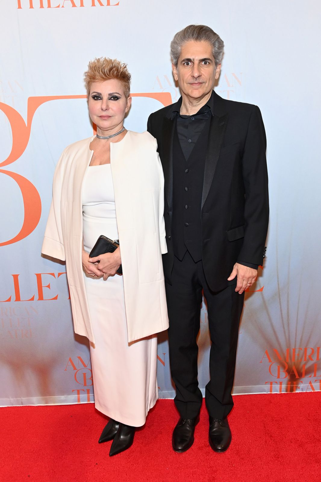NEW YORK, NEW YORK - OCTOBER 23: (L-R) Victoria Imperioli and Michael Imperioli attend the American Ballet Theatre Fall Gala at David H. Koch Theater at Lincoln Center on October 23, 2024 in New York City. (Photo by Roy Rochlin/Getty Images for American Ballet Theatre)