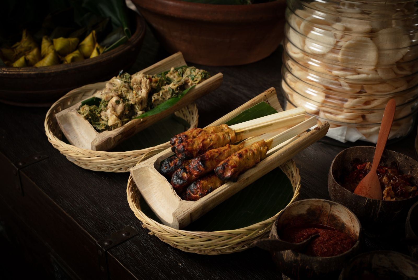 A tour of The St Regis Bali resort, with a stop at the chef's garden for a cooking class