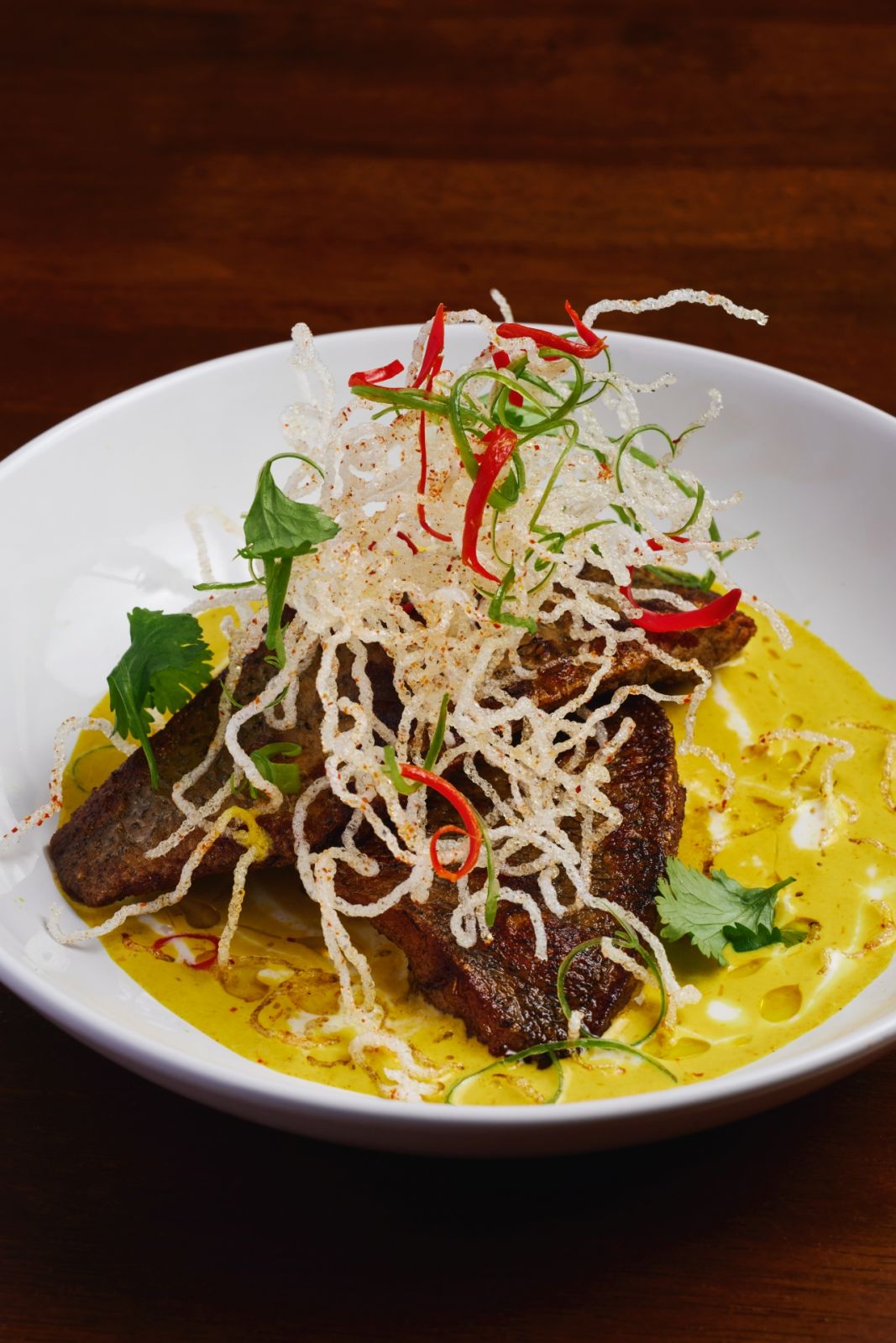 Butcher Boy by chef Andrew Walsh | Grilled seabass curry