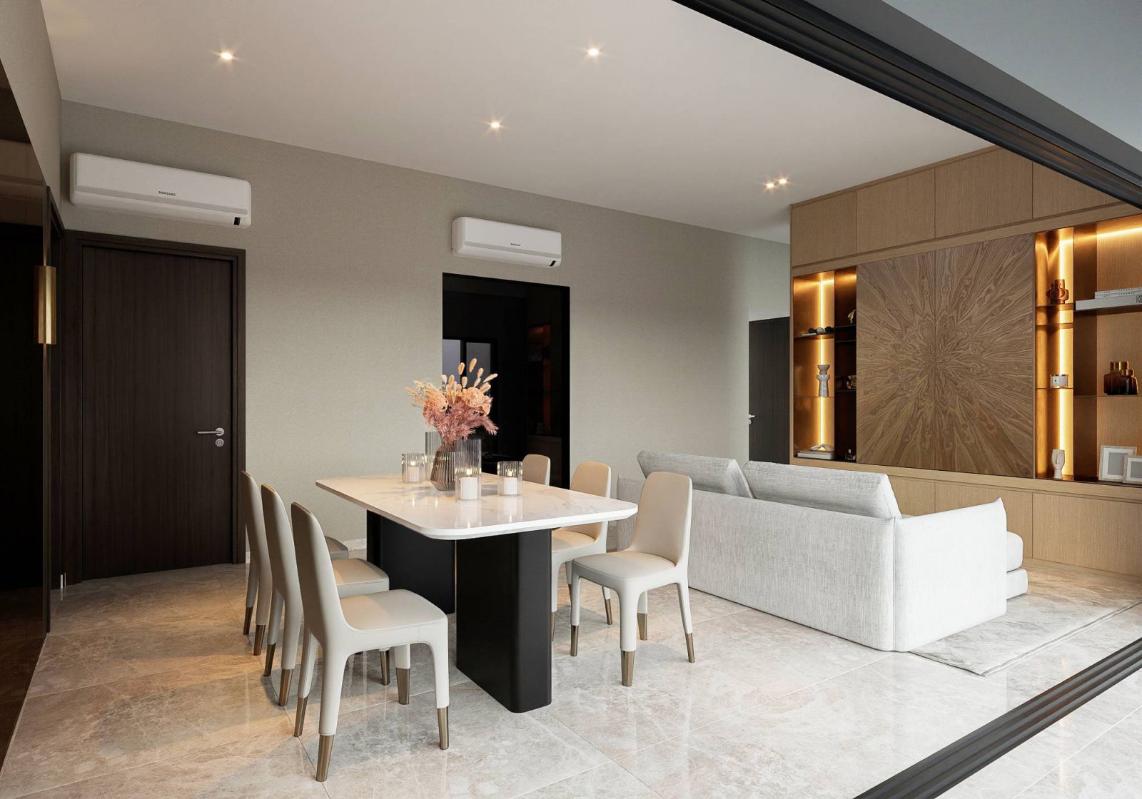 Another view of the common areas