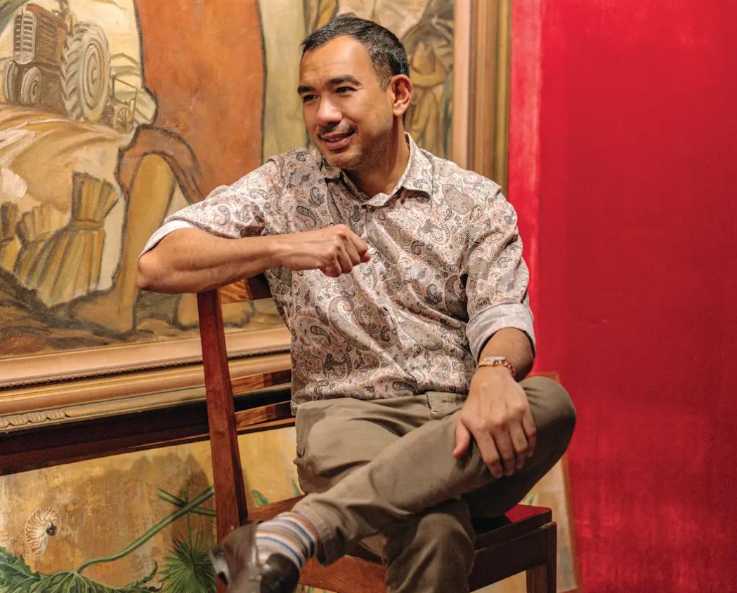 A portrait of interior designer and León Gallery director Jaime Ponce de Leon (Photo: PINO Studio)