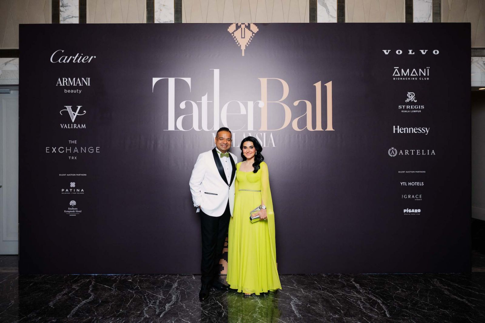 Datuk Shamrat Sen Gupta and Datin Safira Anif