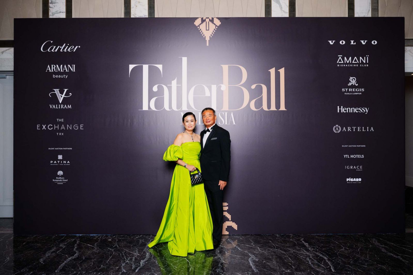 Datin Maureen Ooi and Datuk Rudy Foo