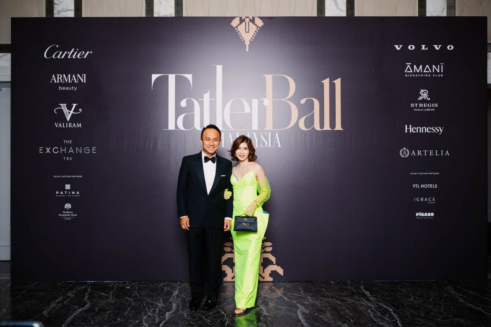 Datin Kelly Lau and Dato' Lawrence Teo