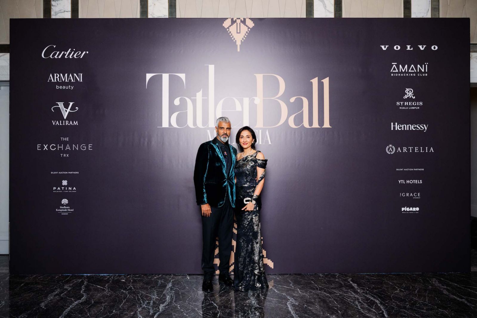 Vijay Binwani and Sherina Binwani