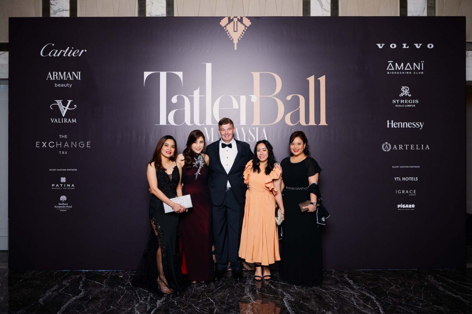 Delia Yap, Jessica Leong, Trevor Hill, June See and Malis Rodianti