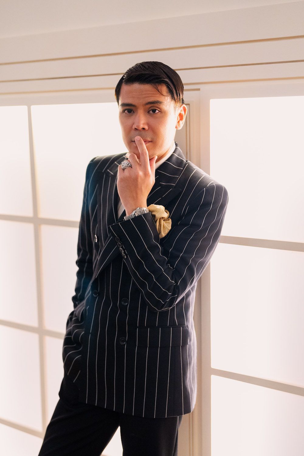Awal Ashaari wearing Cartier