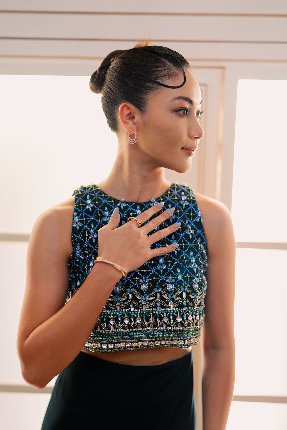 Daiyan Trisha wearing Cartier