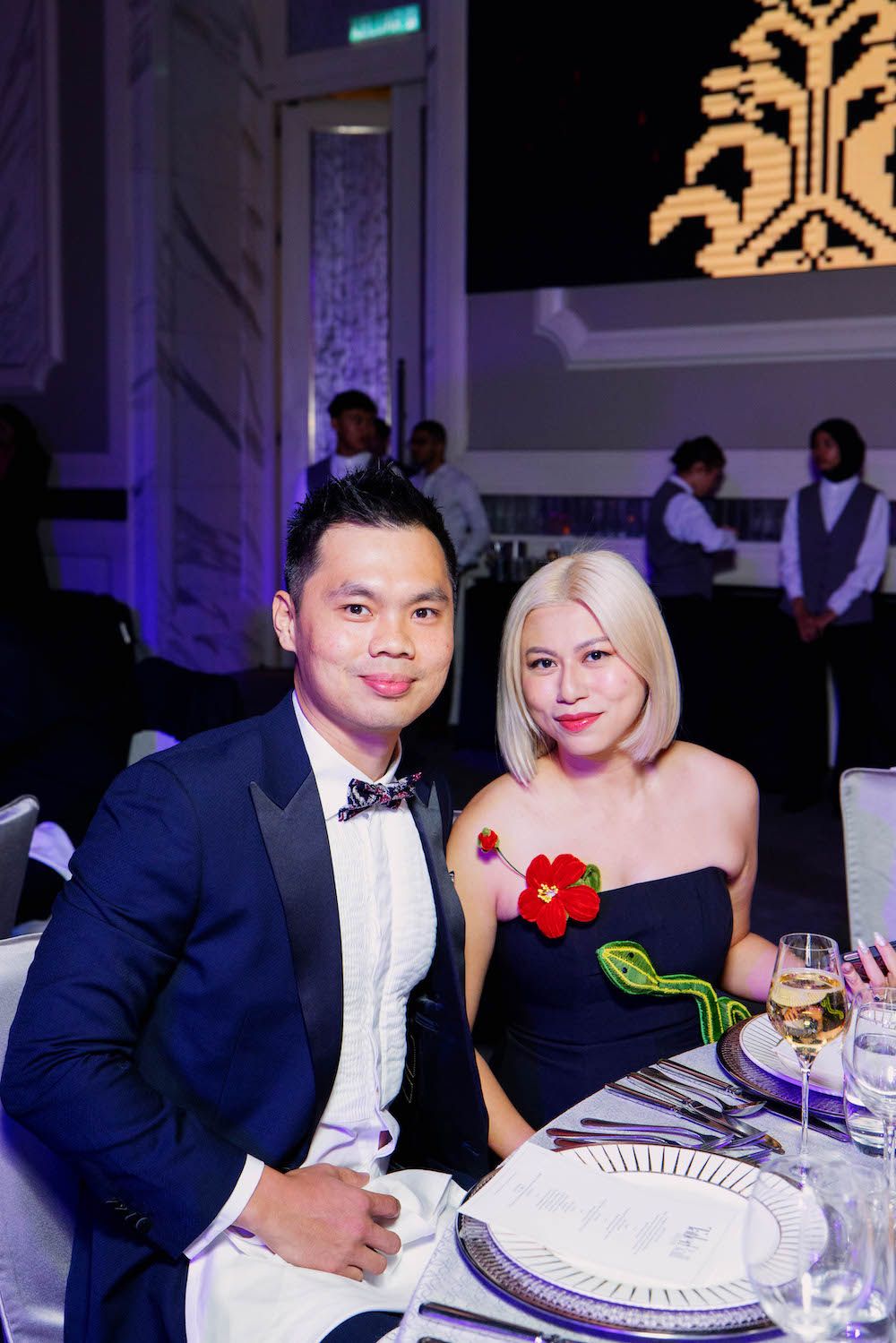 Kevin Tan and Vivian Quah