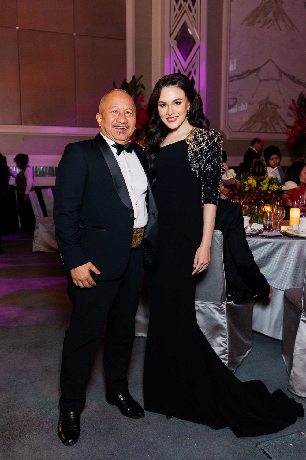 Joe Sidek and Che Puan Sarimah Ibrahim