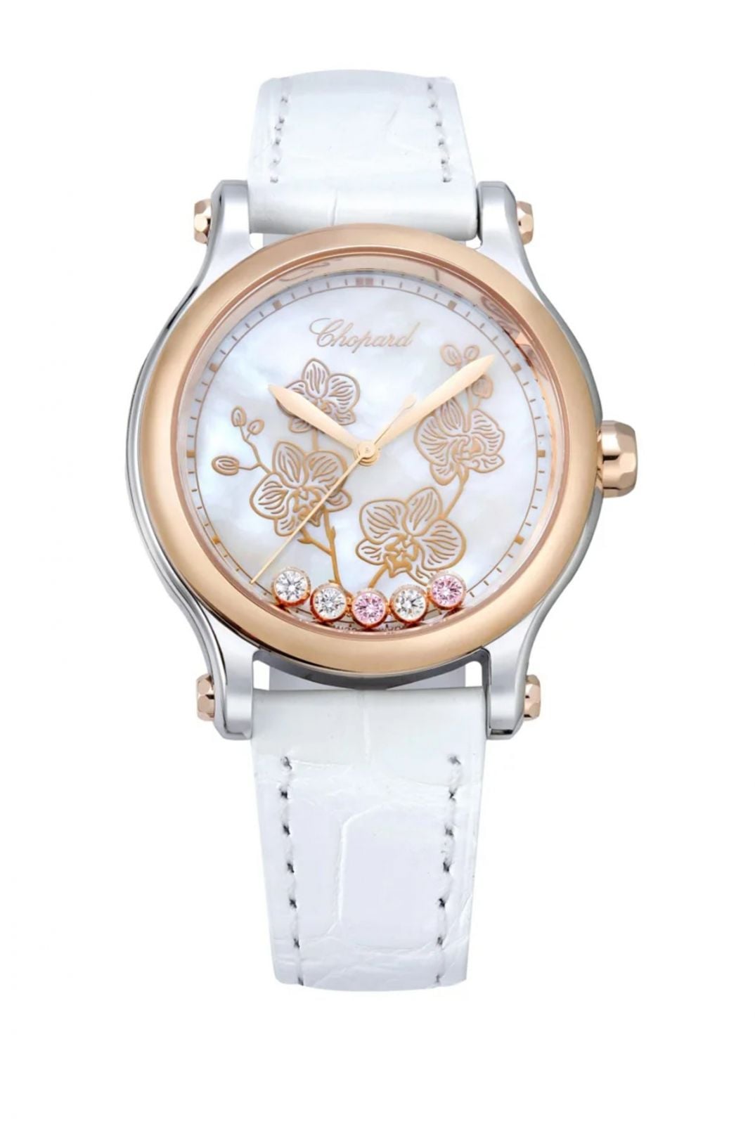 Chopard蕭邦Happy Diamonds系列腕錶。台北101限定款。(Photo: Chopard)