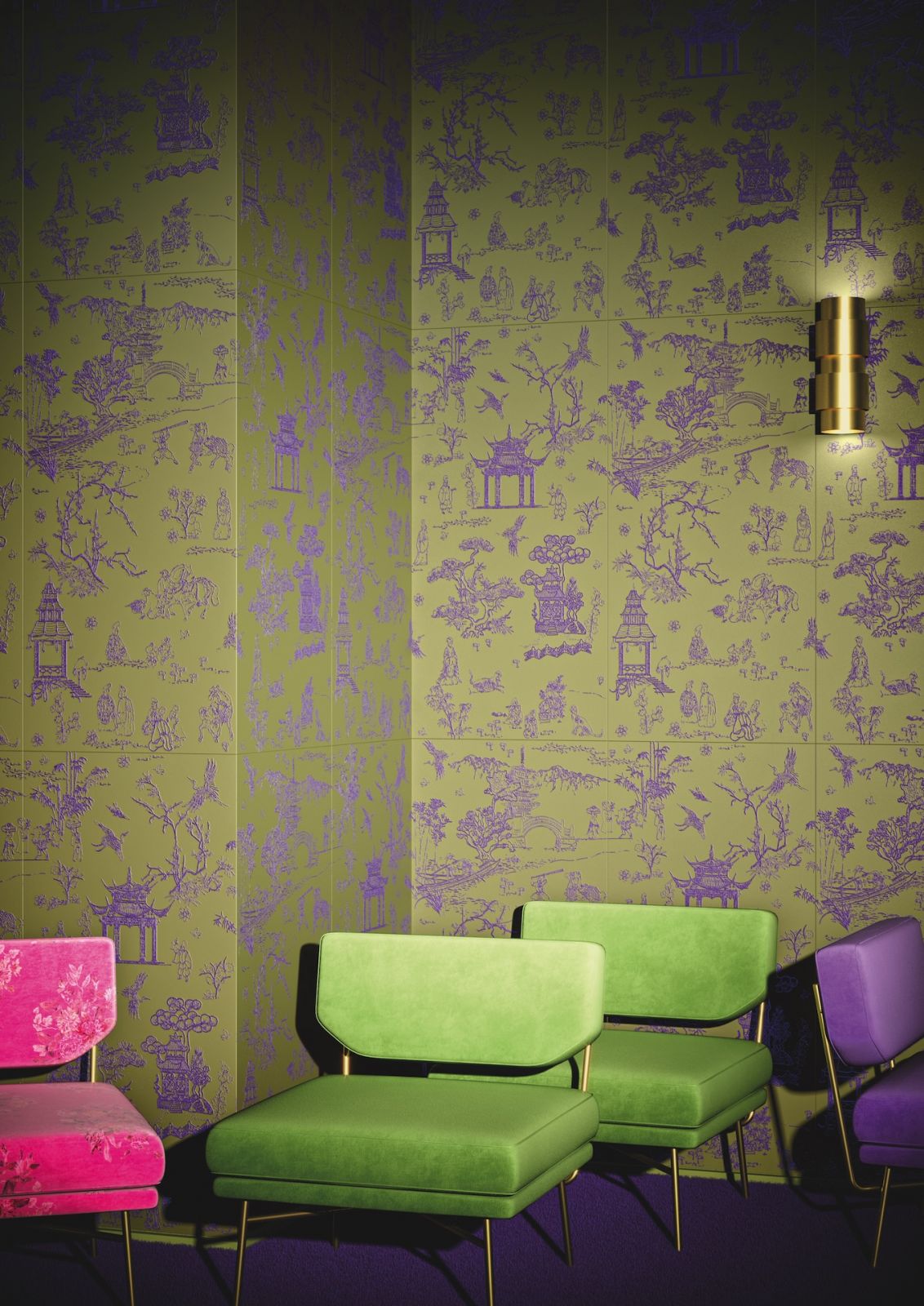Silkroad Musk Wallpaper by Sodai Design