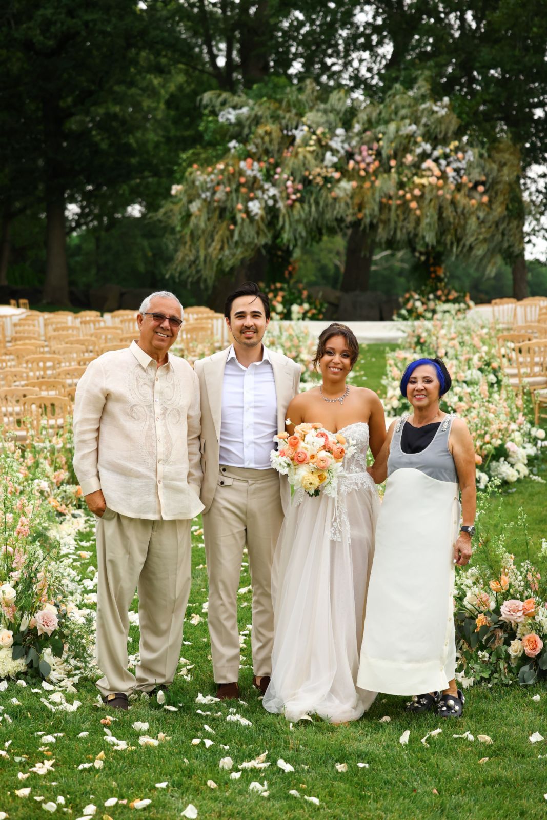 Tony II Alvarez, Ben Teoh, Lyly Mitchell-Teoh, Gail Alvarez