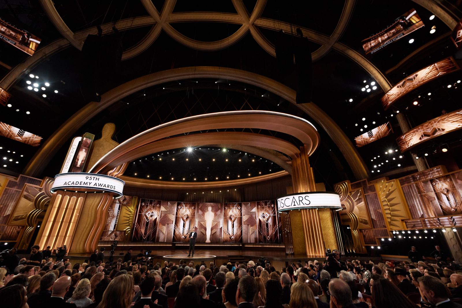 The Oscars stage (Photo: Rolex)