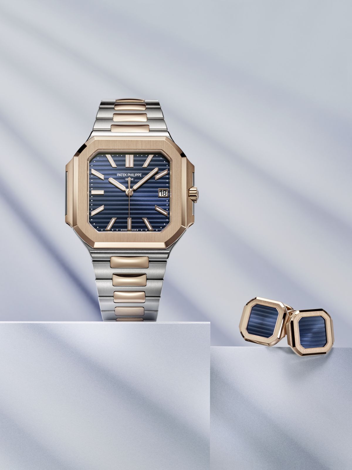 Patek Philippe, 5821/1AR_001, Boutons de manchette 9821R_001