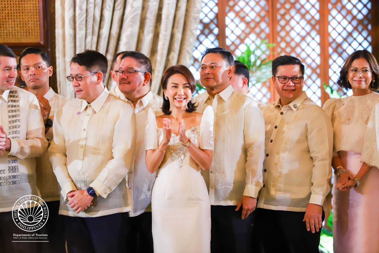 Department of Tourism (DOT) Secretary Christina Garcia Frasco at Malacañang Palace (Photo: Courtesy of the Department of Tourism)