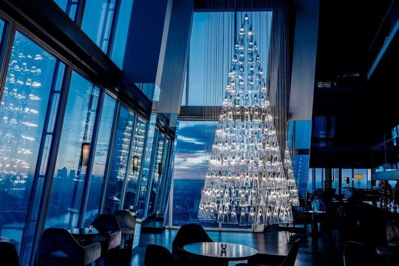 Lee Broom’s Tree of Glass at The Shard, London (Photo: Nude)
