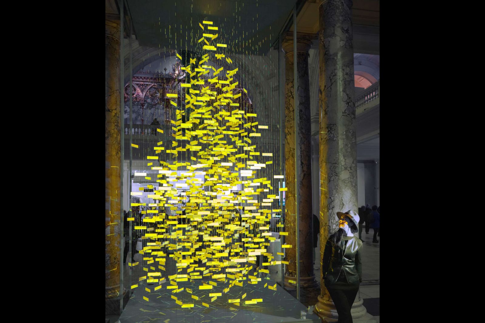 Es Devlin’s Singing Tree at the V&A Museum, UK (Photo: V&A)