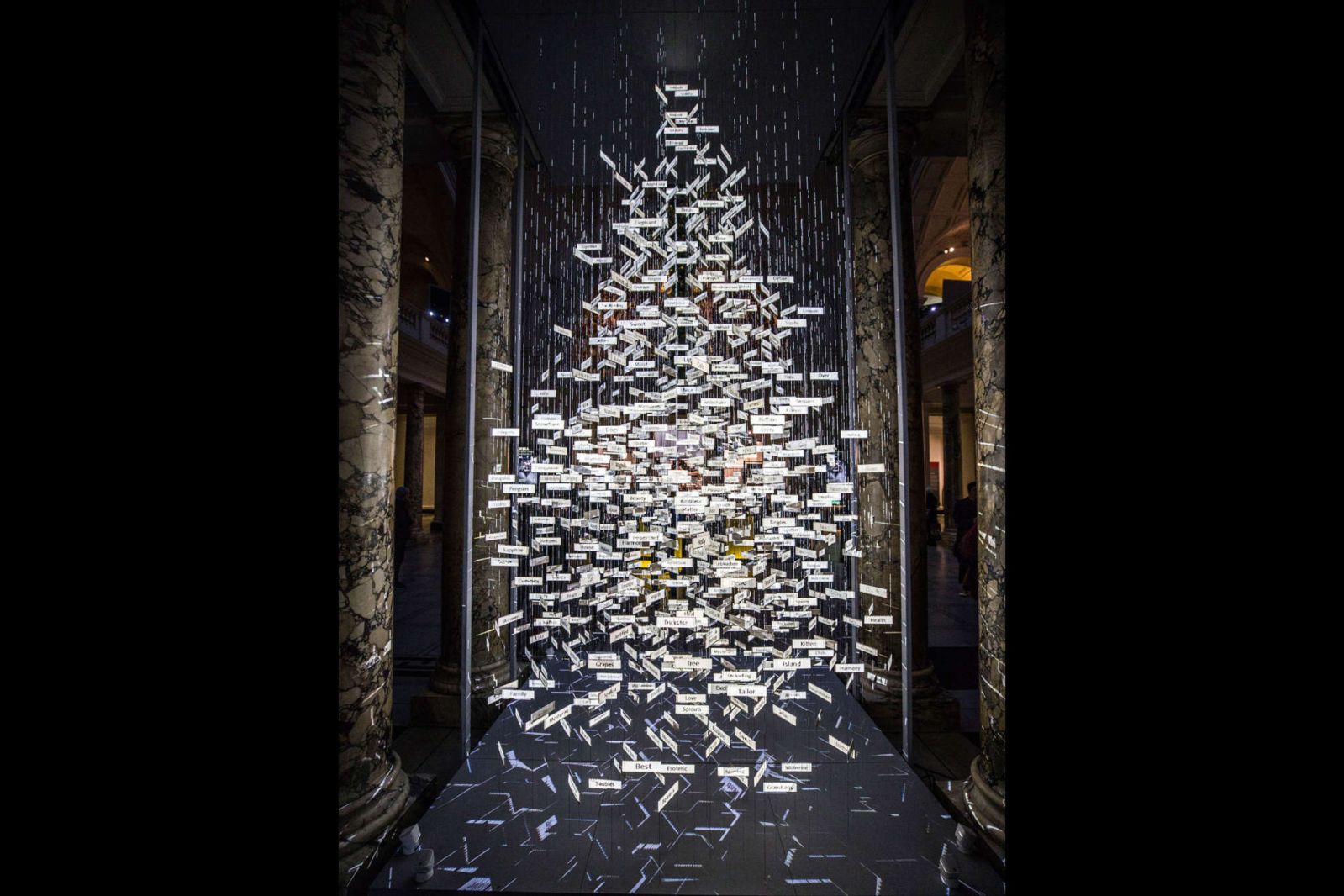 Es Devlin’s Singing Tree at the V&A Museum, UK (Photo: V&A)